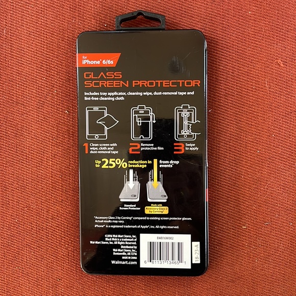 iPhone 6/6s Glass Screen Protector - Picture 2 of 2